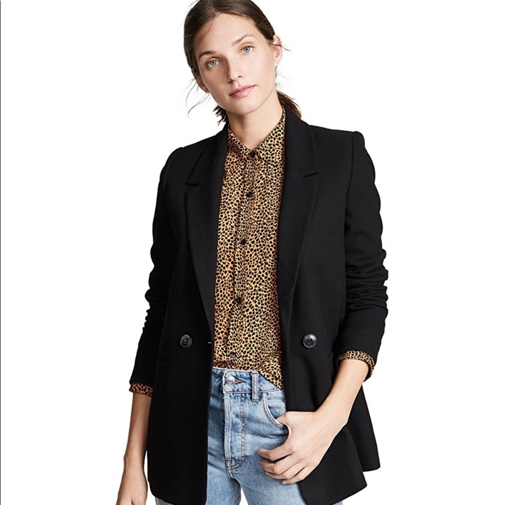 Anine Bing Madeleine Blazer Size Small